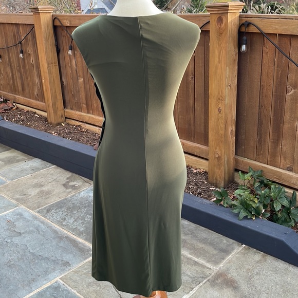 Ralph Lauren Side Ruching Bodycon Dress - Picture 6 of 8
